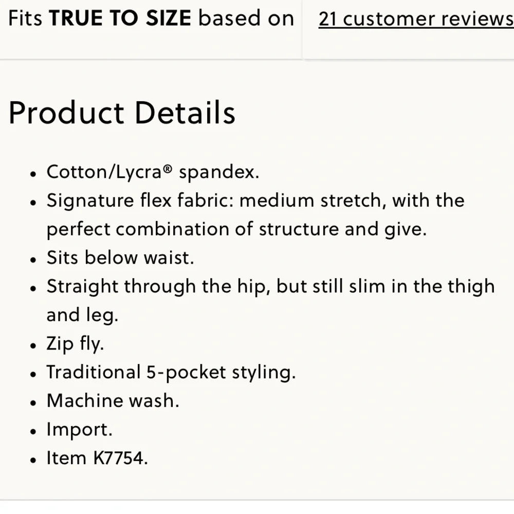 J Crew Men’s Straight Leg Jeans with Flex